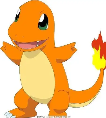 小火龙头像简笔画