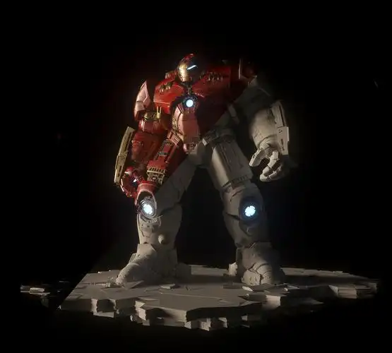 反浩克装甲octane渲染