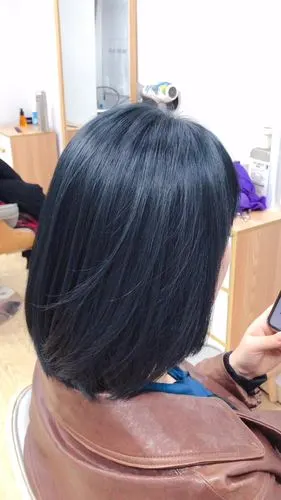 不用漂的蓝黑色