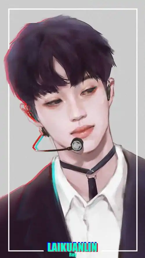 赖冠霖 q版 头像