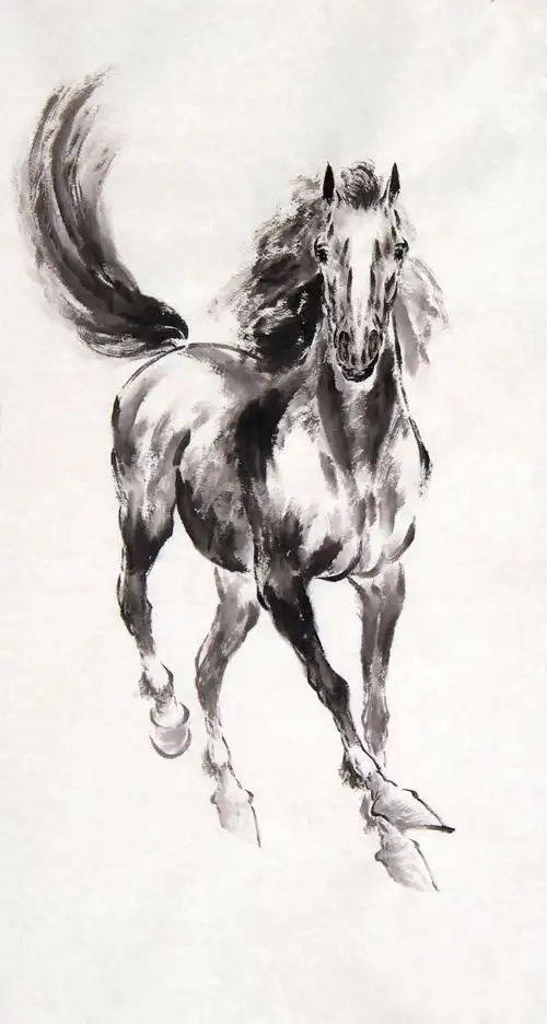名家绘骏马图169