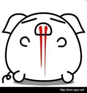 怎样简笔画鼻子流血