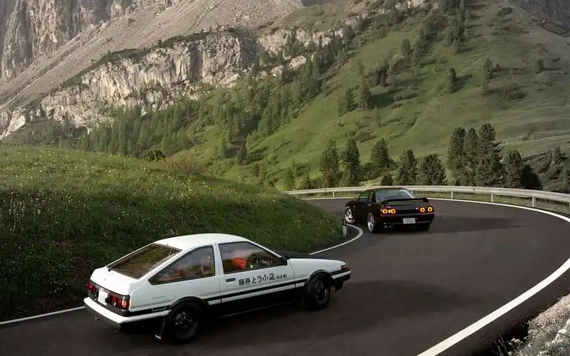 gran turismo03sport_ae86-st.croix赛道-漂移疾走