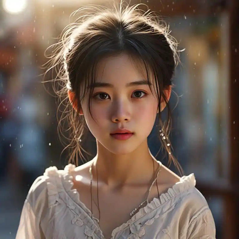 14岁女生的青春头像94 探索14岁女生的青春魅力,这些真人头像捕捉了