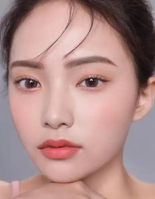 "南韩妆"真好看,难怪这么火!甜酷风还显脸小,新手也能学会