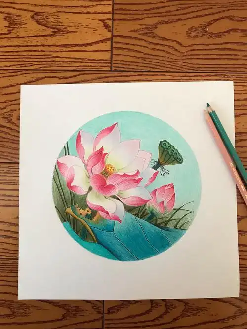 荷花临摹 - 简书