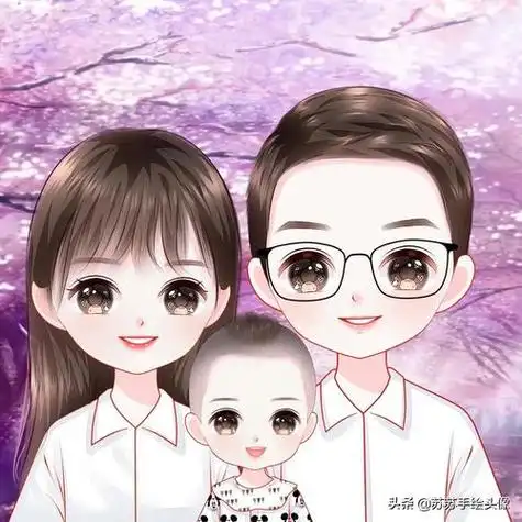 三口之家头像2024最新款 头像图片大全 -【爱个性】