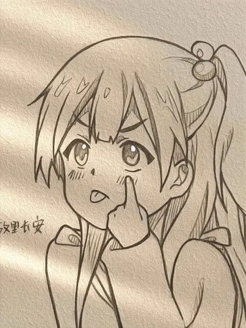 画画是一件非常开心的事~#手绘过程  #绘画过程  #铅笔画  #临摹