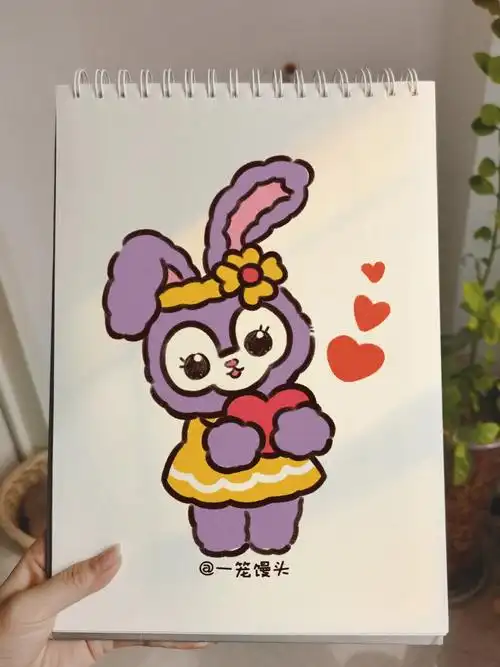 零基础手绘教程迪士尼星黛露绘画画画