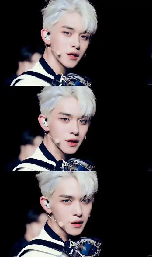 黄旭熙lucas限定银发图楼