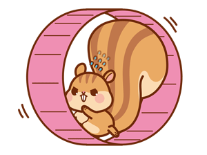 松鼠gif滚动gif不停歇gif呲牙gif