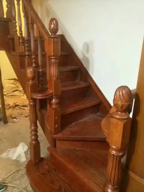 【实木楼梯之红橡楼梯红橡木实木楼梯逸晟楼梯】价格,厂家,楼梯及配件