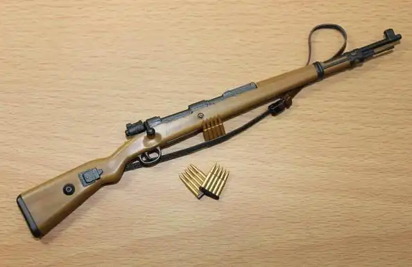 98k步枪二战德军普通士兵用枪自动步枪经典