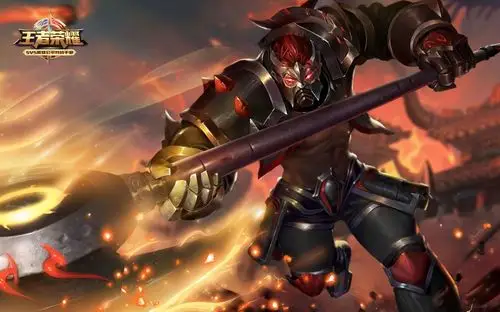 《王者荣耀》游戏战士英雄桌面壁纸 - 第12张