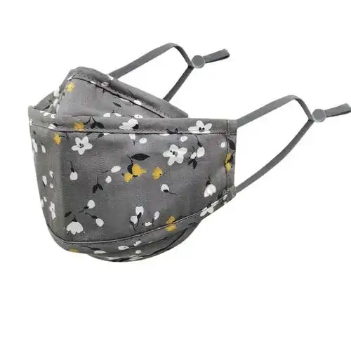 纯棉口罩韩版鱼棉布成人韩版3d立体轻薄透气口罩