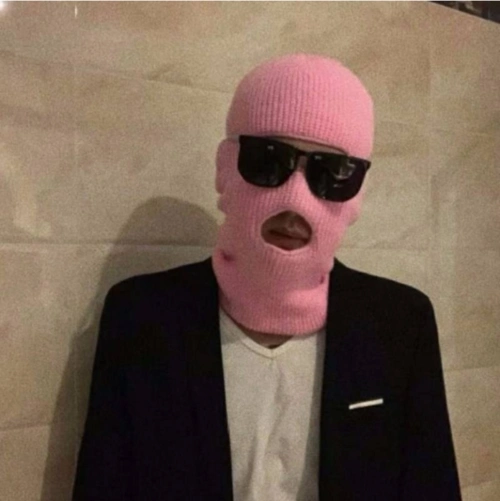 cs匪帮rushb奥利给土匪大号毛线大头冬季凤凰帽子