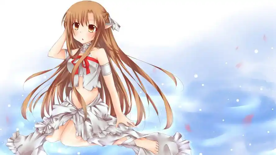 动漫《刀剑神域》亚丝娜美女图片桌面壁纸