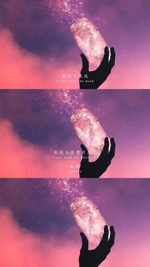 梦幻许愿瓶伤感语录