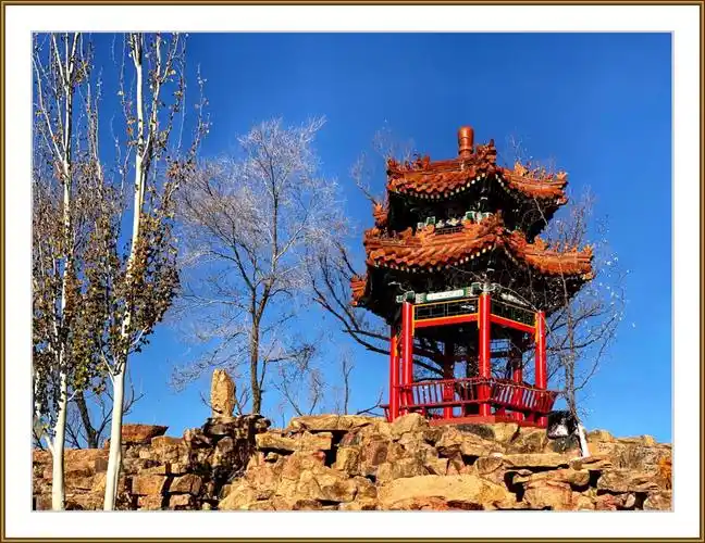 家乡美.赤峰红山公园的初冬