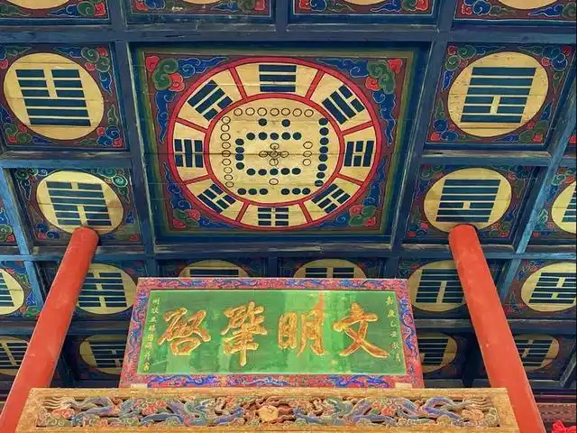 伏羲先天八卦图能做上梁八封卦图吗