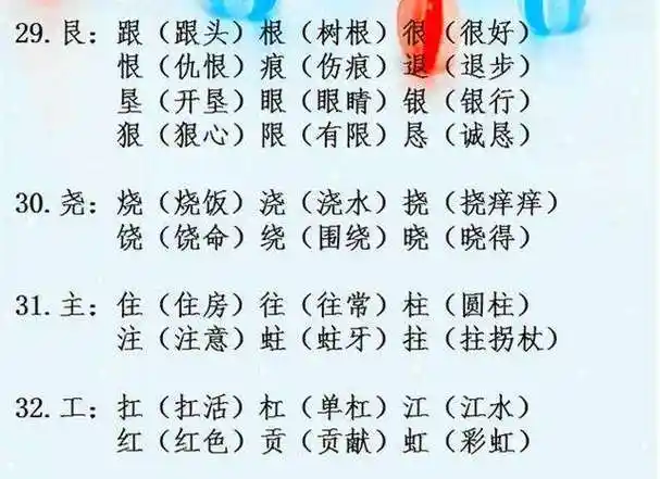 情字组词(生字组词大全)