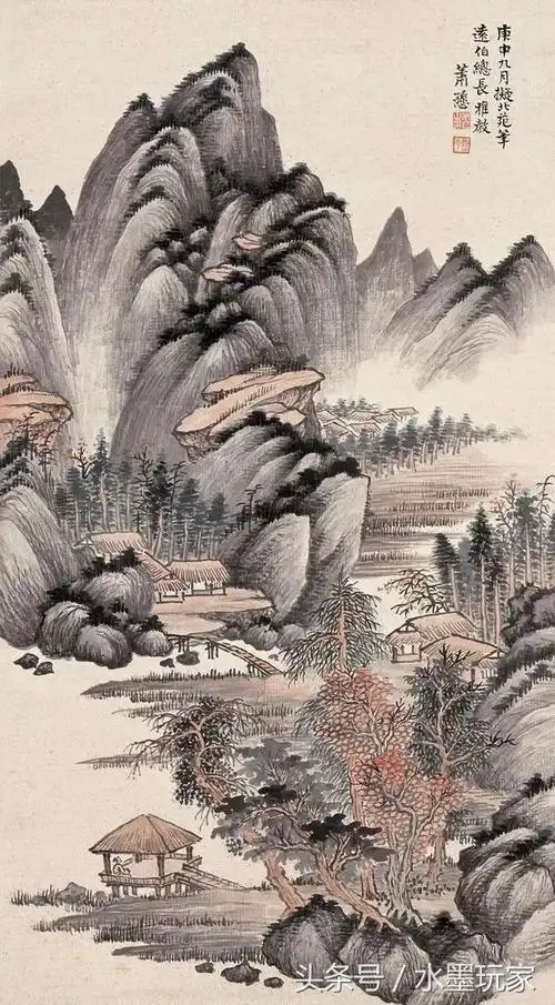 几位山水画大师作品欣赏