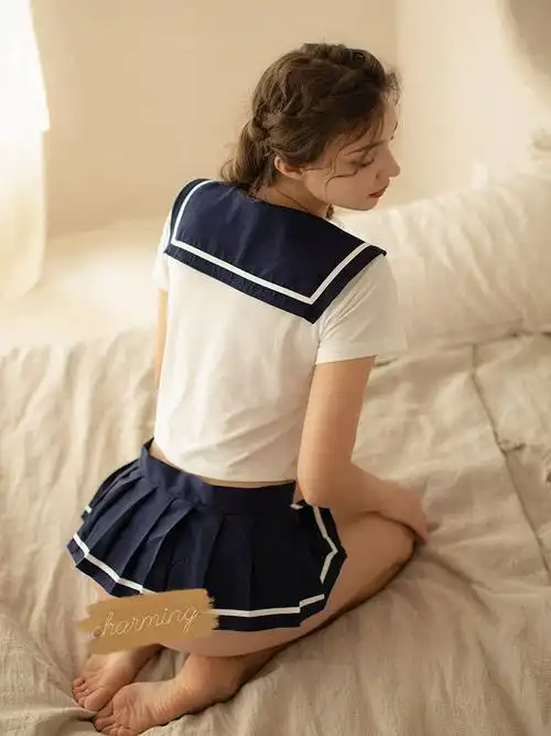 情趣内衣女可爱性感清纯学生装百褶裙超短裙角色扮演激情制服套装