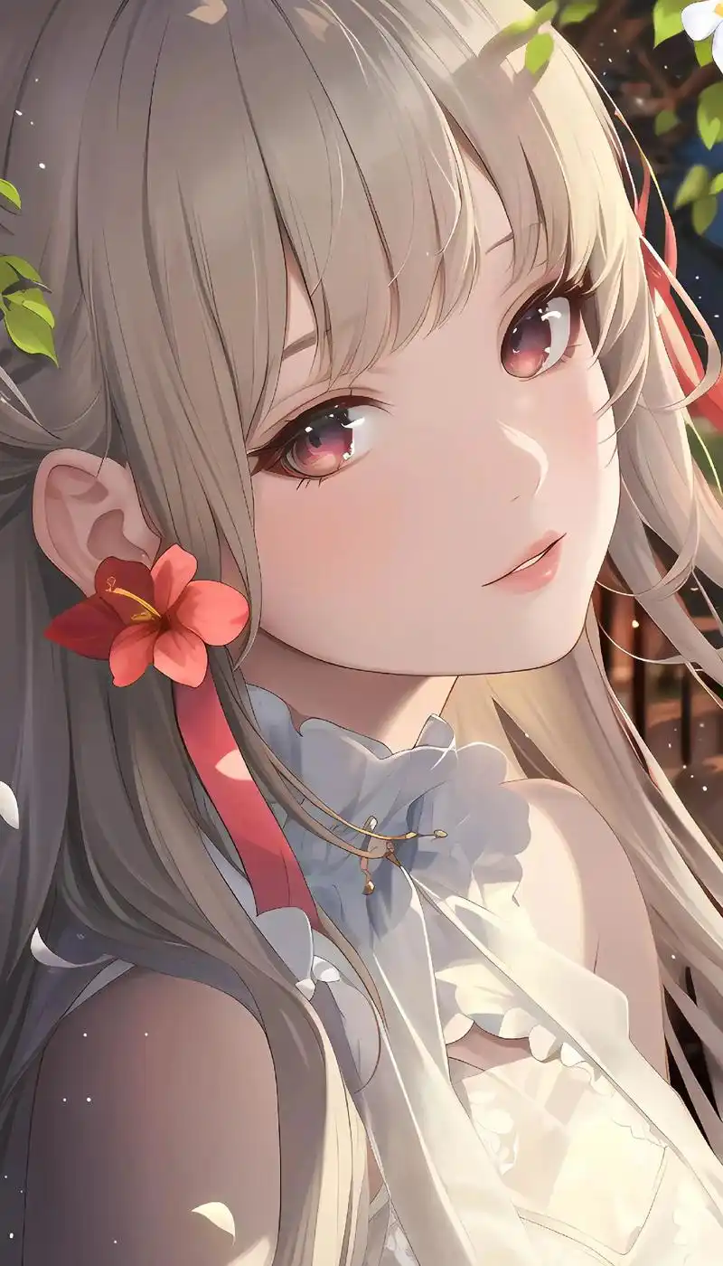 你像海一样 让我着迷.#二次元少女 #手机壁纸 #ai绘画  - 抖音