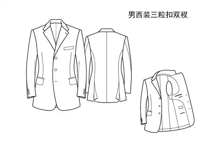 商务婚礼男士西服套装 职业正装白领工作服西装