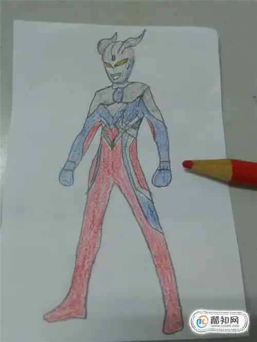 高级赛罗奥特曼怎么画优质