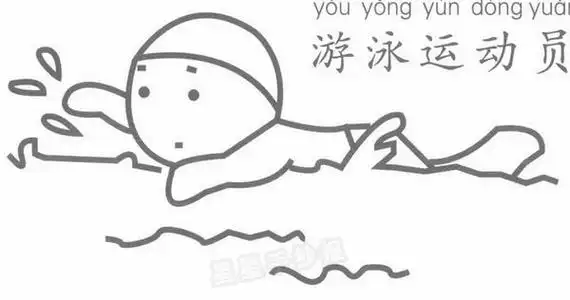 星星报 简笔画 人物简笔画  正文内容  游泳的主要分类资料 实用