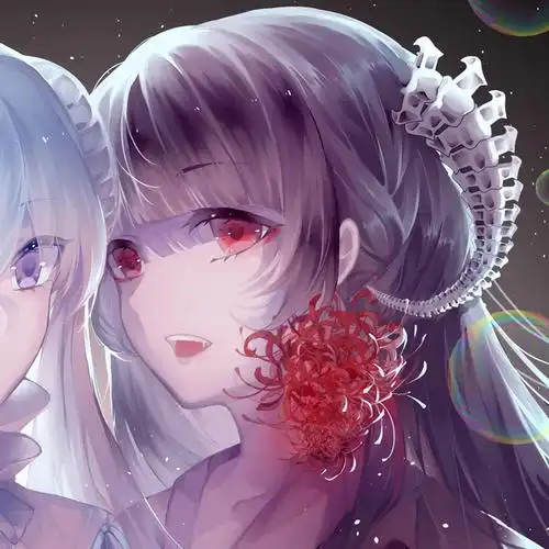 动漫闺蜜头像|有一种希望叫等待