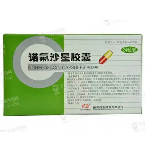 康美药业 诺氟沙星胶囊
