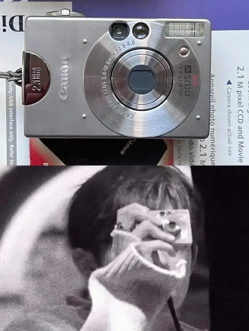 百元get易烊千玺同款佳能ixusv