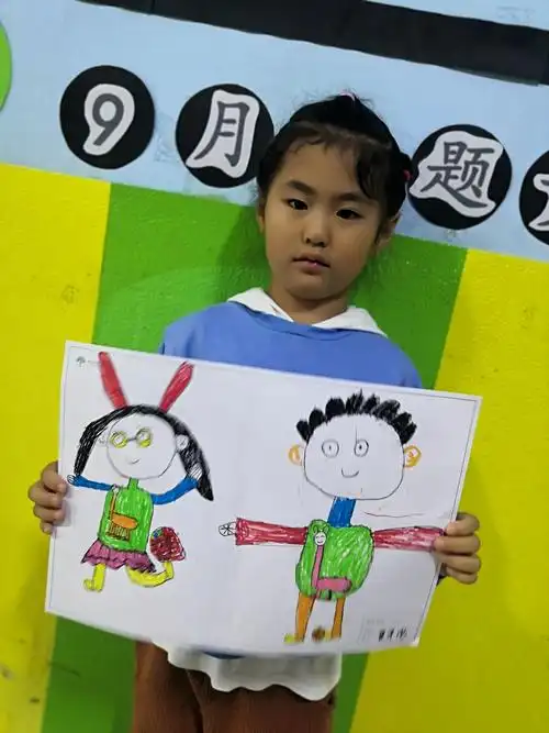 睿语绘画《我的变化》感受身体的多样变化和特征,学会运用不同技法