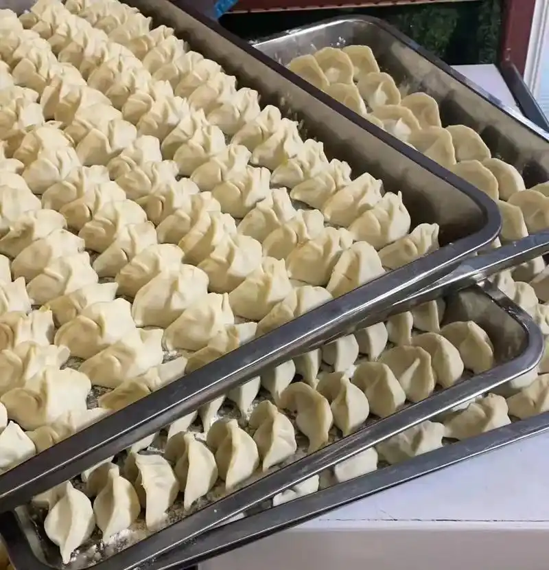 冬至啦纯手工现包饺子来了猪肉大葱的