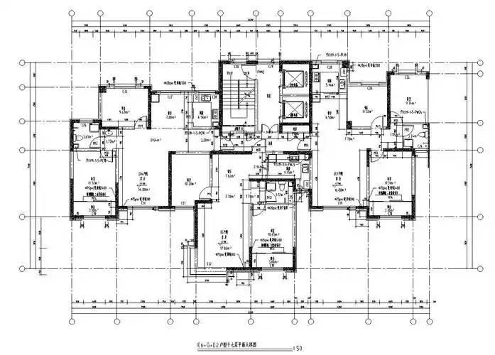 [施工图][深圳]高层框架剪力墙结构住宅小区建筑施工图