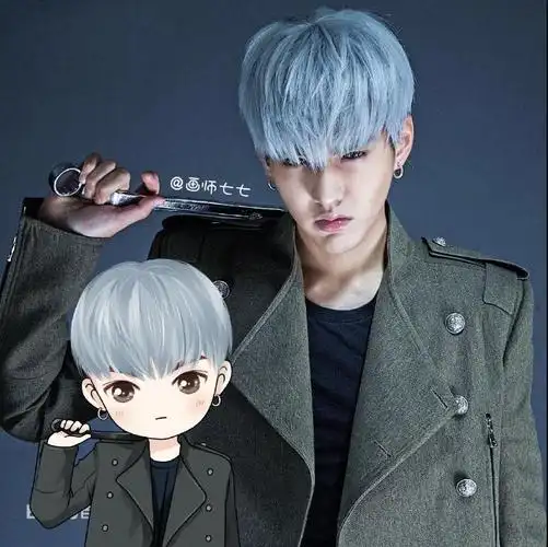 q版吴亦凡卡通人物大全,吴亦凡q版头像(多张)