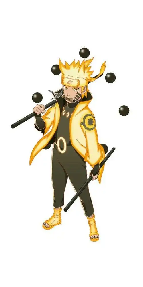 鸣人怎么画全身鸣人怎么画全身仙人模式