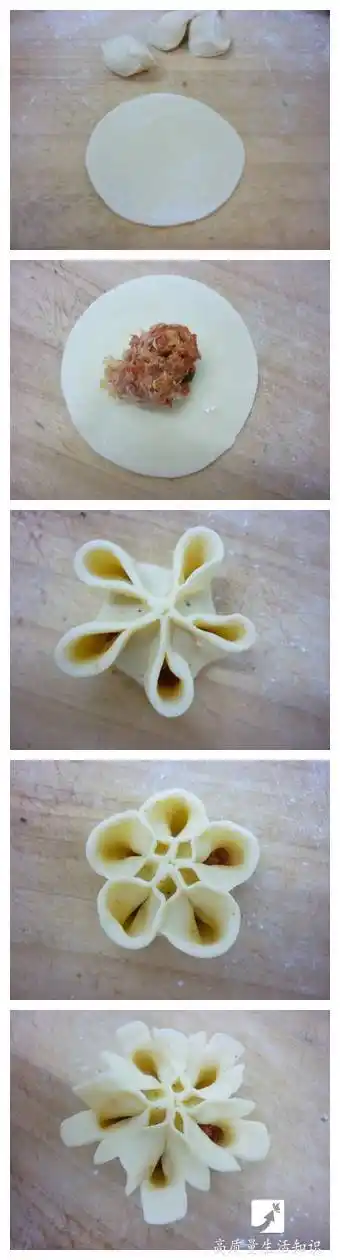 最新花样饺子包法帅呆了不会你就out啦