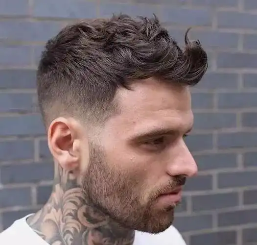 四周剃光头顶留长不错哦,短发图片,发型图片