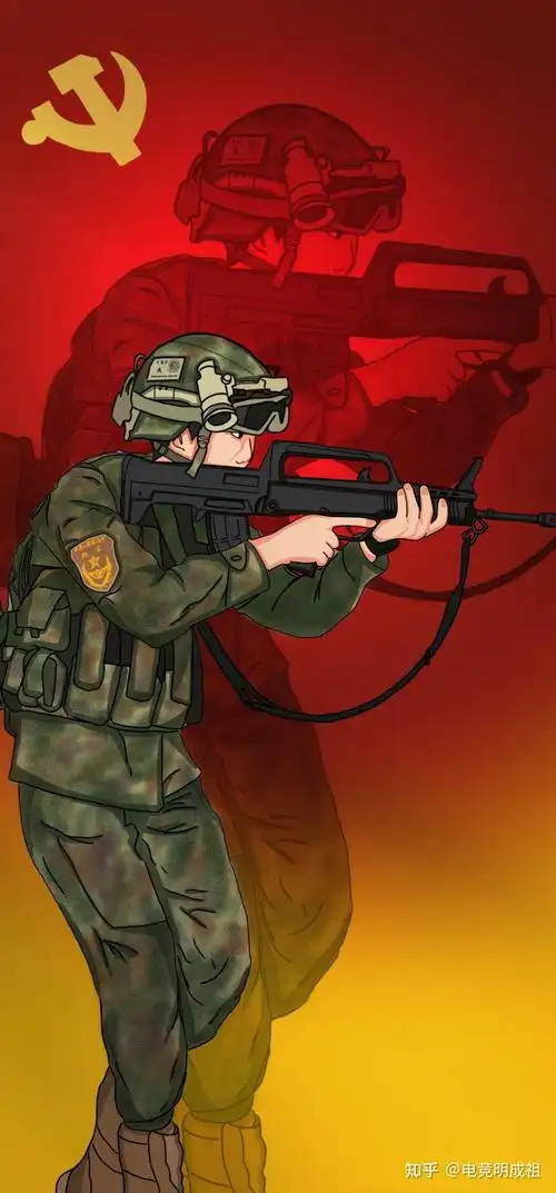 手机壁纸|超燃八一建军节壁纸,致敬中国人民解放军 - 知乎