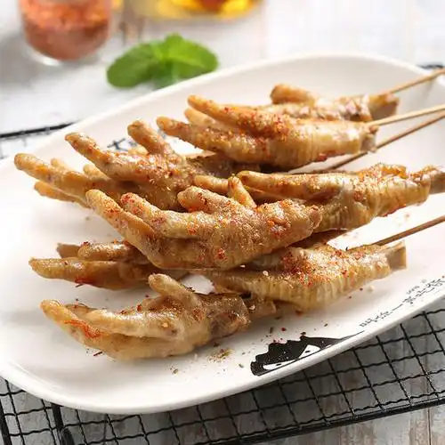 鸡爪串5串烧烤食材半成品