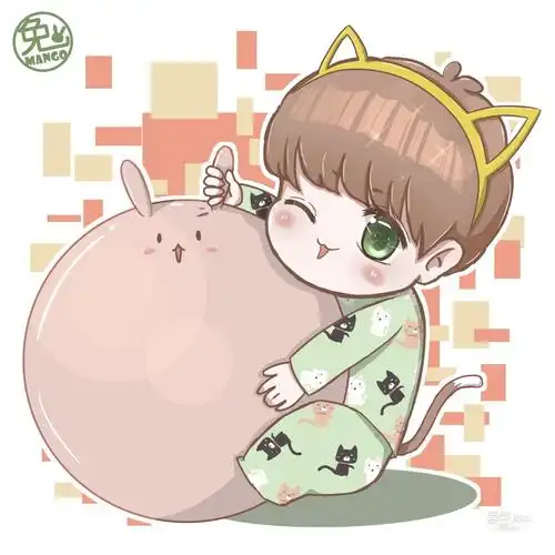 tfboys分享170827饭绘睡衣小源wink表情苏萌放电