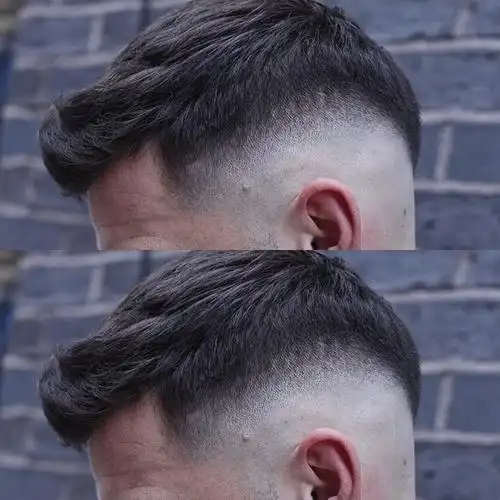 男生盖盖头发型