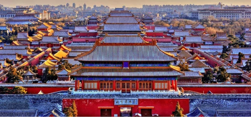 《诗情画意·故宫的雪》—三维美术