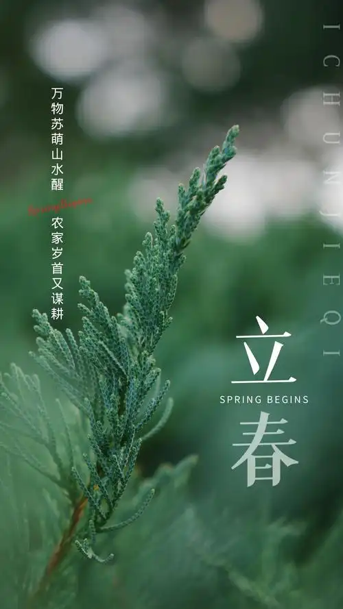 立春图片配图高清唯美无水印,适合立春发朋友圈的文案短句子