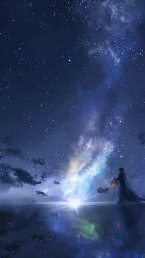 古风系唯美星空风景图片