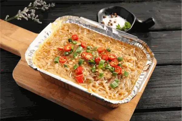 巴顿王记锡纸烤粉丝