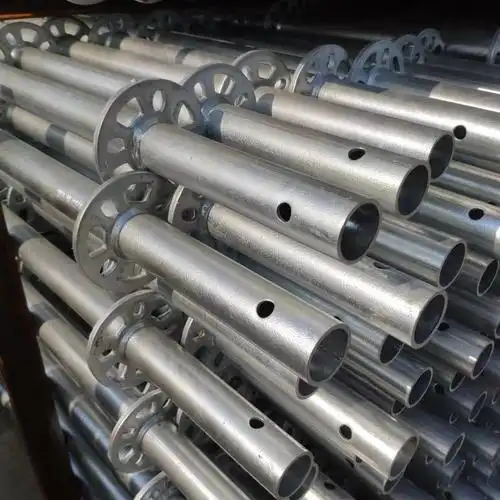 厂家直供 桥梁脚手架 承插型盘扣式钢管脚手架 镀锌盘扣 外套筒和内